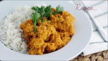 Chicken curry with coconut milk - video recipe !