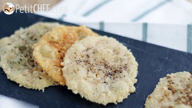 Parmesan crisps, with spices and herbs - video recipe !