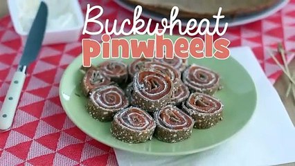Buckwheat pinwheels with salmon - video recipe!