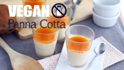 Vegan coconut panna cotta - video recipe!
