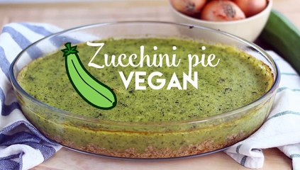 Vegan zucchini and tofu shepherd's pie