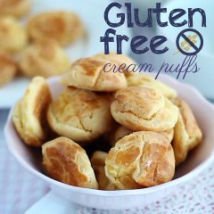 Gluten-free choux pastry