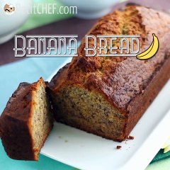 Banana bread - banana cake recipe