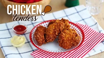 Crispy chicken tenders like kfc