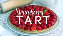 Strawberry tart - video recipe!