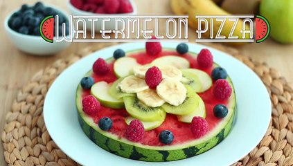 Watermelon pizza: a refreshing fruit delight