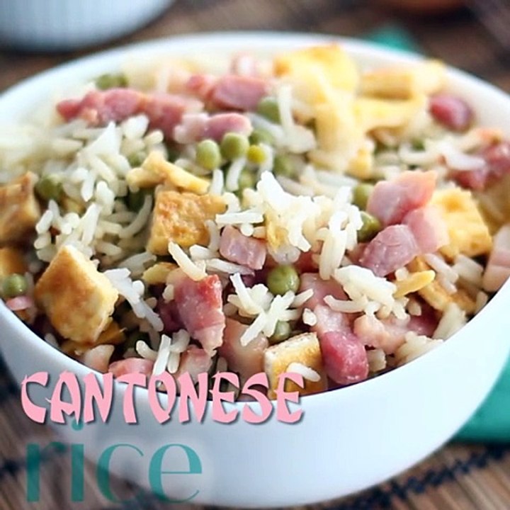 Easy express cantonese rice recipe