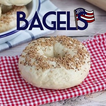 Homemade bagels