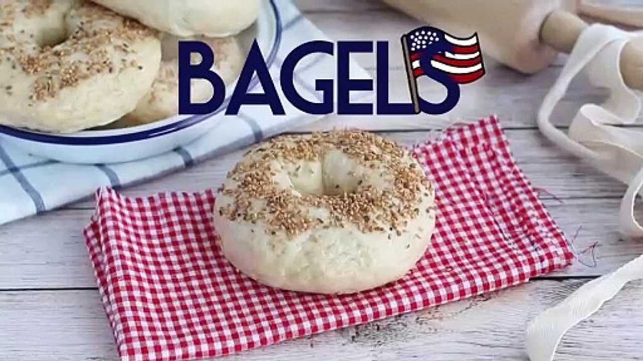 Homemade bagels