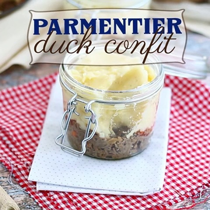 Duck confit parmentier