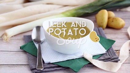 Easy and quick leek and potato soup