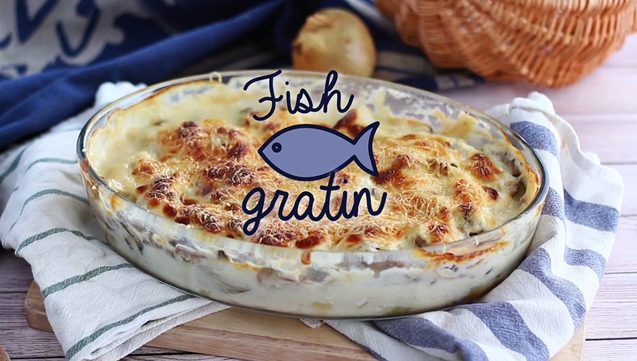 Fish gratin, quick and simple video Dailymotion