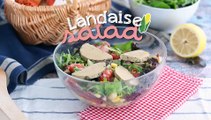 Landaise salad with foie gras (périgourdine salad)