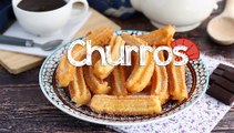 Churros crunchy and light