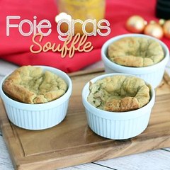 Foie gras soufflés
