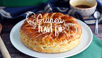 Guinea fowl pie with foie gras