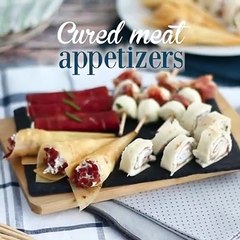 Cured meat appetizers quartet