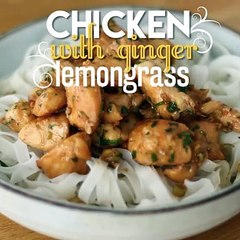 Lemongrass and ginger chicken