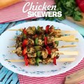 Chicken skewers