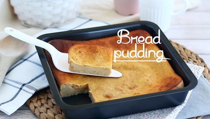 Bread pudding (simple and quick)