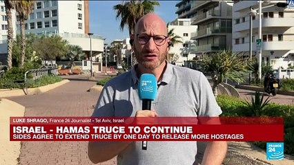 Truce in Gaza extended at last minute as talks over remaining Hamas captives get tougher