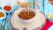 Roasted chickpeas with curry (baked chickpeas)