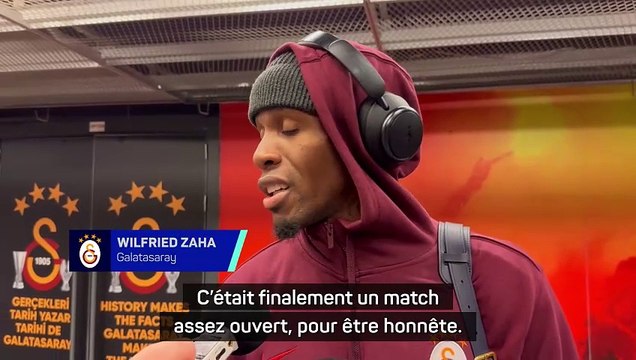 Zaha : Pour quelqu’un de neutre, ça a dû être agréable à regarder