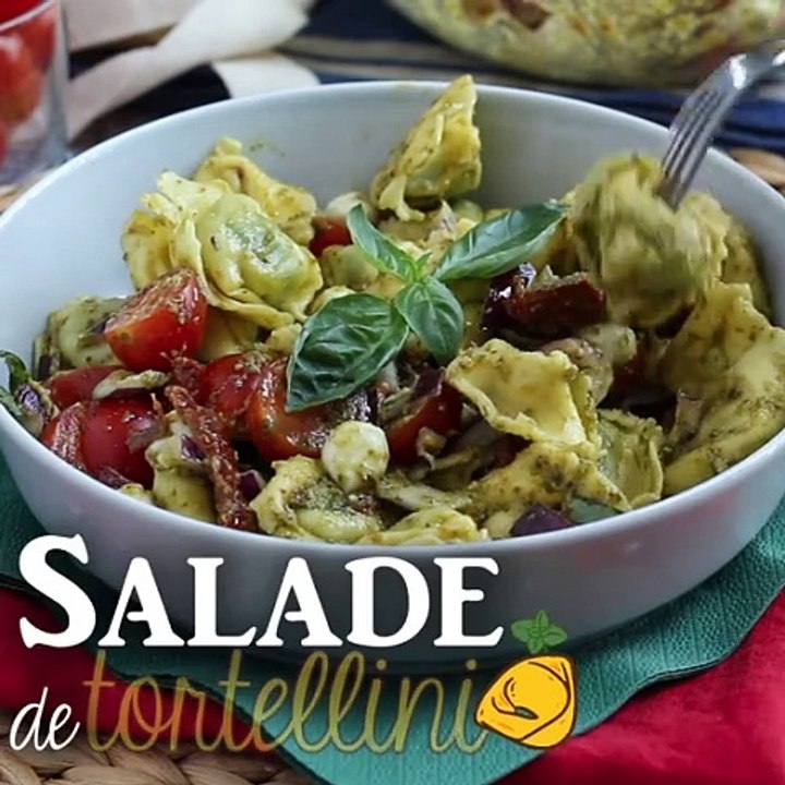 Pesto-tortellini-salat
