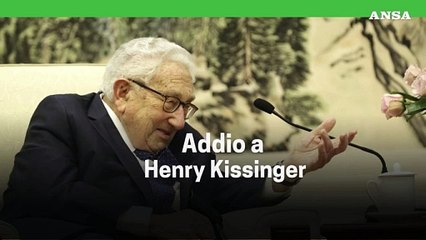 Addio a Henry Kissinger