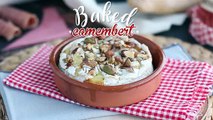 Baked camembert with honey and nuts