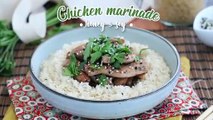 Marinated honey soy chicken