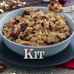 Risotto kit with sun-dried tomatoes and mushrooms