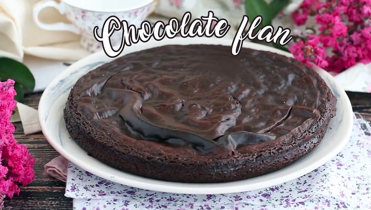 Chocolate flan (gluten-free)
