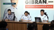 [FULL] Keterangan TKN Prabowo-Gibran Tanggapi Putusan MK soal Gugatan Ulang Syarat Usia Cawapres