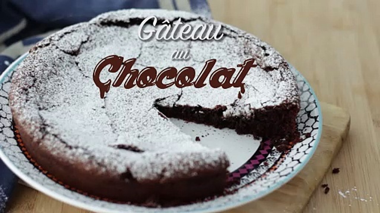 Einfacher schokoladenkuchen