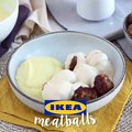 Ikea meatballs with sauce