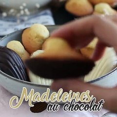 Madeleines au chocolat (pas à pas et en vidéo)