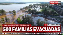 Concordia vive la peor inundación de los últimos 50 años