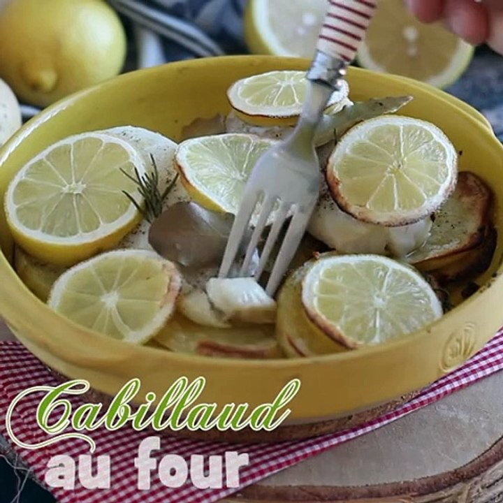 Ganz einfach gebackener kabeljau!