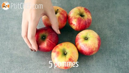 Apfelkuchen mit zimt und nüssen