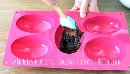 Oeufs en chocolat de pâques