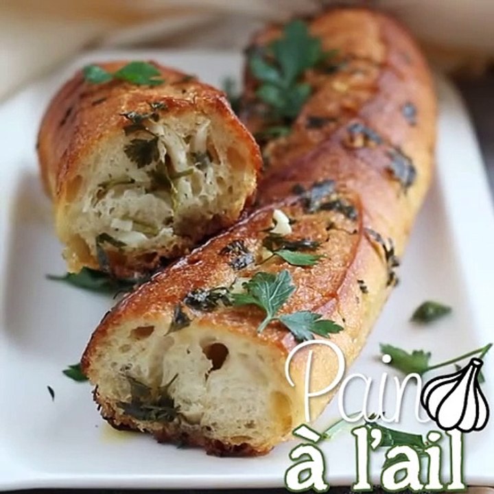 Knoblauch-petersilie-brot