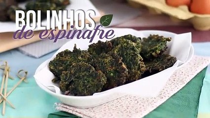 Bolinhos de espinafre fácil