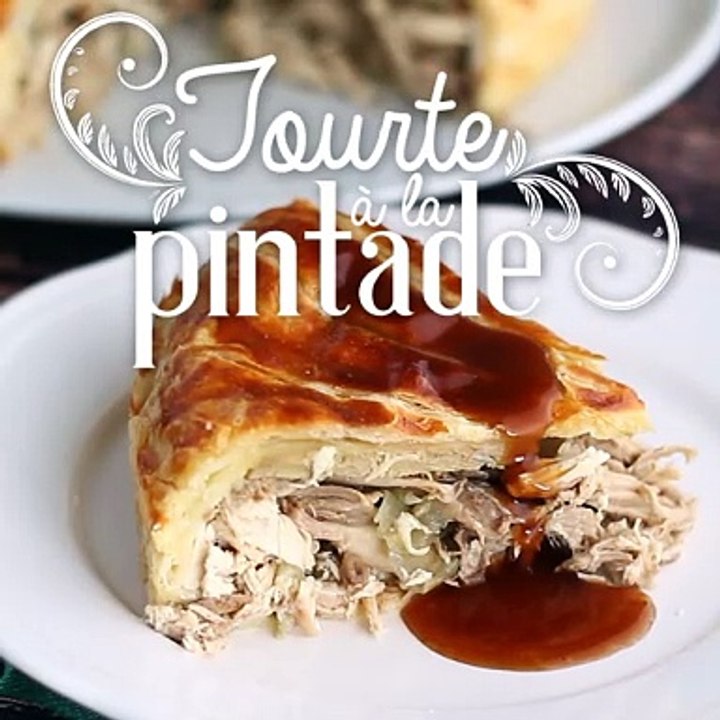 Foie gras-perlhuhn-torte