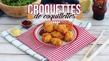 Nudelkroketten mit schinken und käse