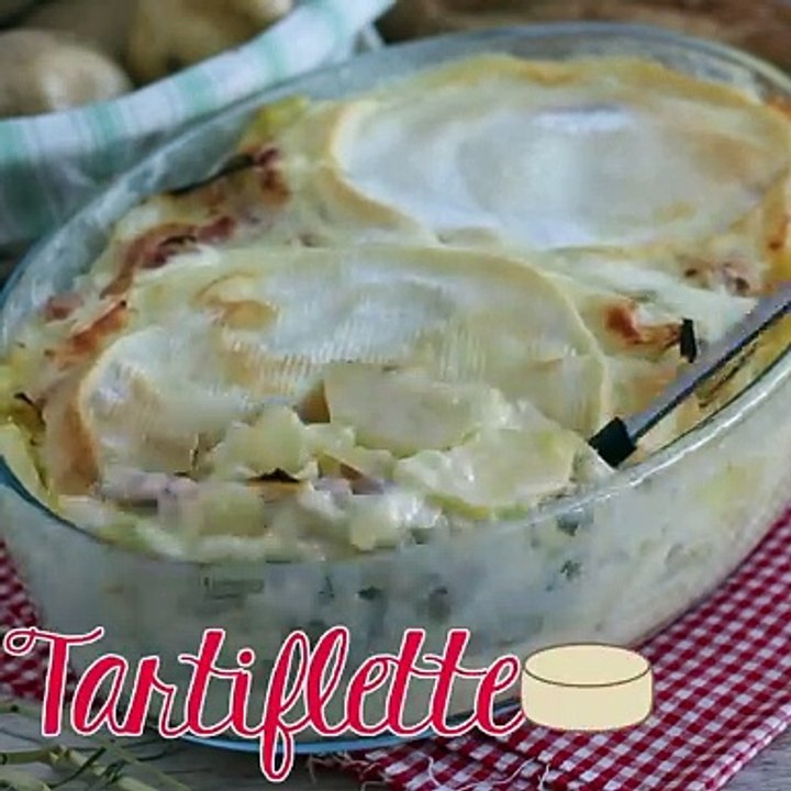 Traditionelles savoyisches tartiflette