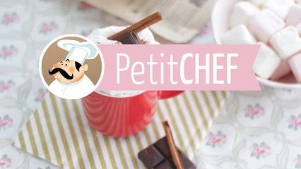 Chocolate quente com marshmallows