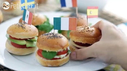 Mini burgers per aperitivi