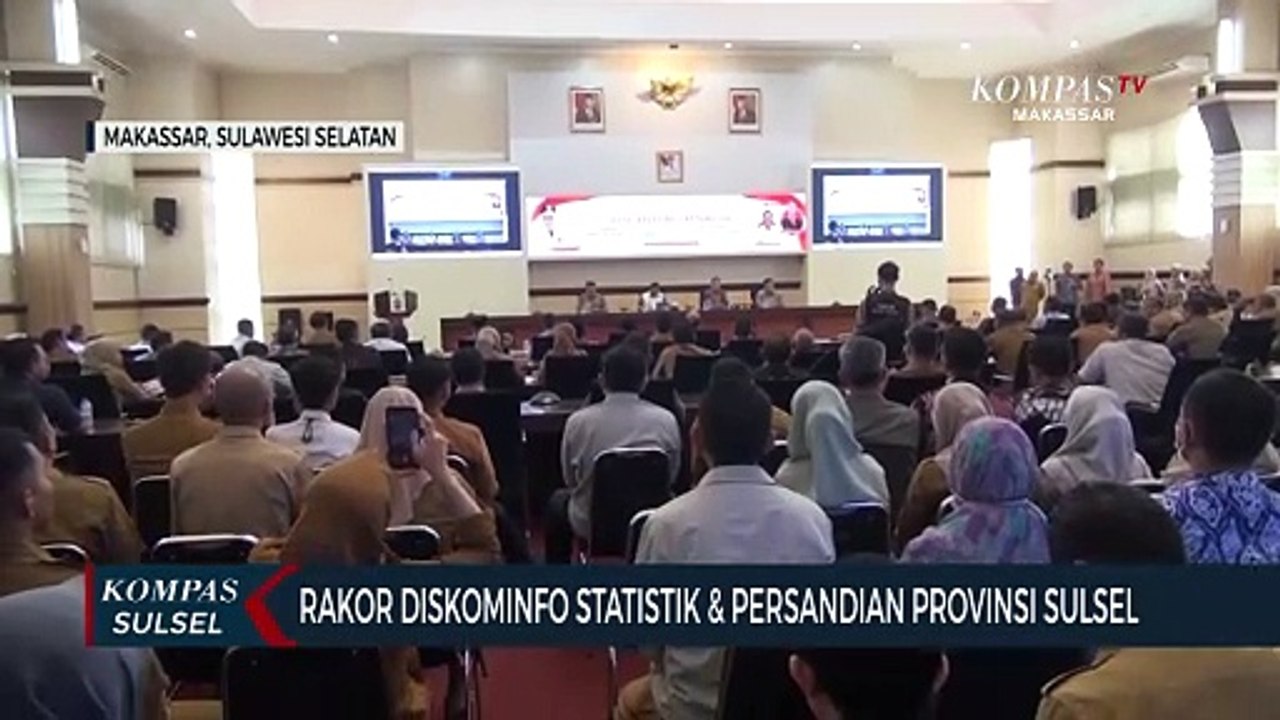 Rakor Diskominfo Statistik & Persandian Provinsi Sulsel