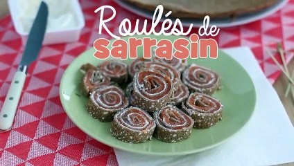 Roulés de sarrasin au saumon